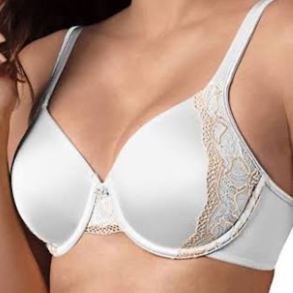 Set of 3 Bali Women's One Smooth U Side Support Bra Style 3547 - Picture 3 of 10